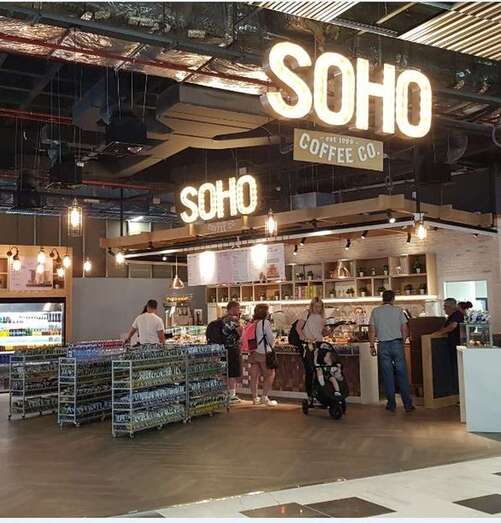 El nuevo Soho abierto en la zona de embarque (Foto TA)